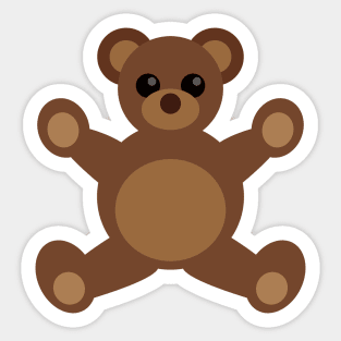 Free Hug Bear - Happy Sticker